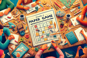 Настільні ігри на папері для дітей: весело і корисно