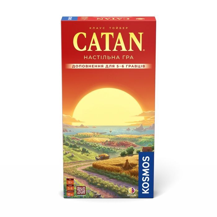 Catan. Доповнення для 5-6 гравців - настільна гра