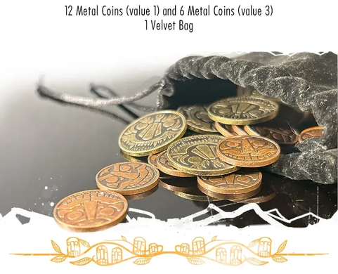 Звір - металеві монети (Beast Metal Coins)