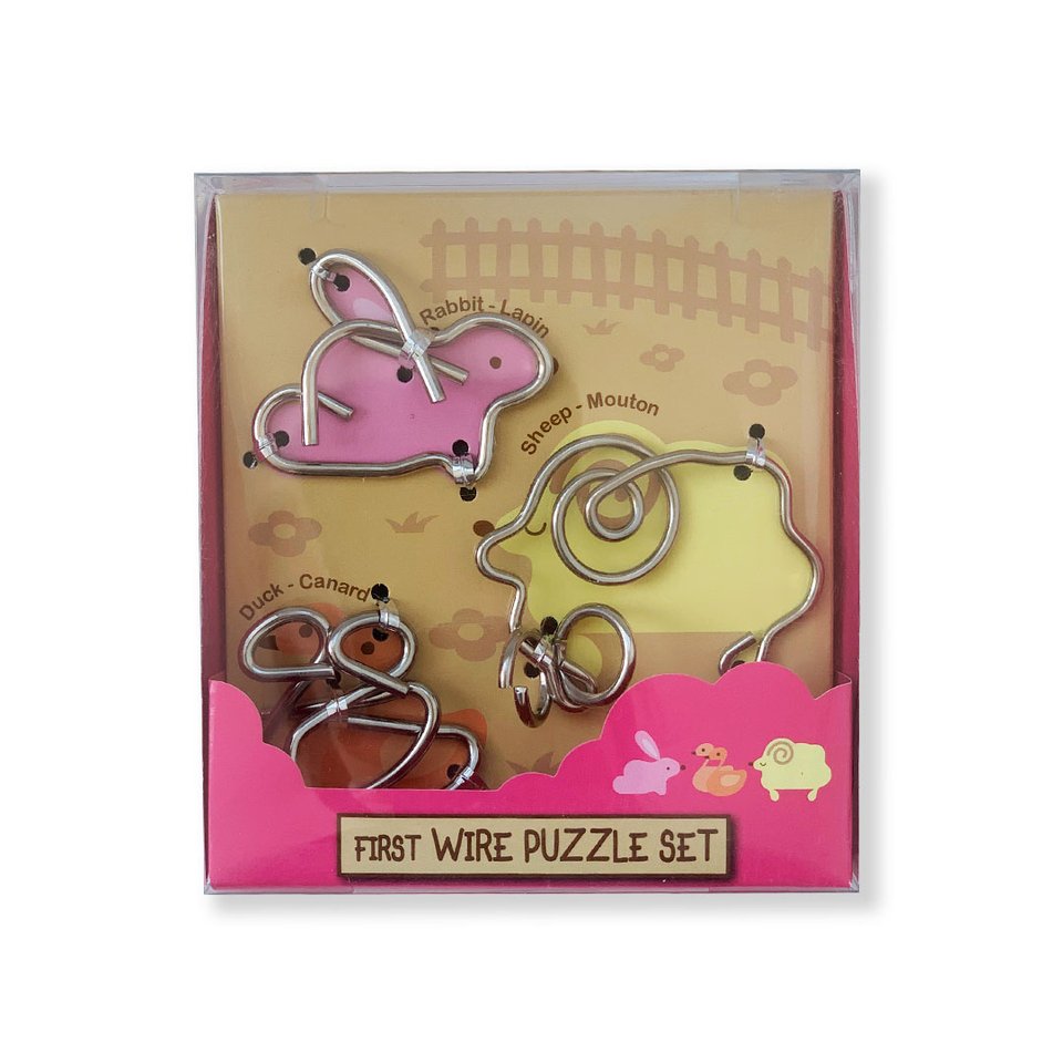 Набір головоломок First Wire puzzle set Animal