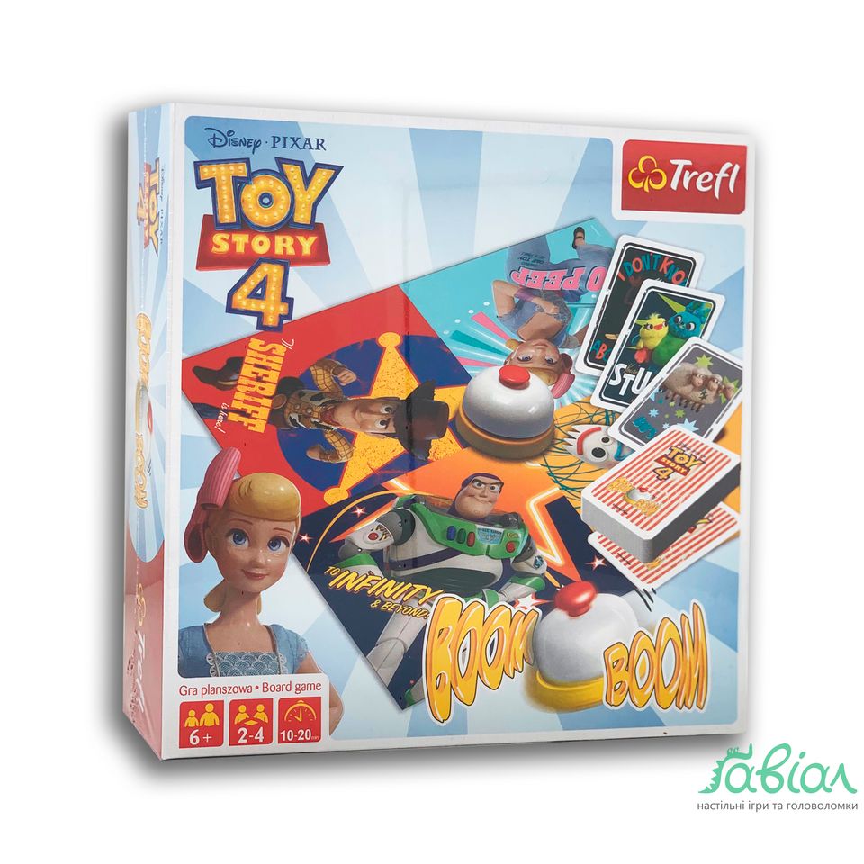 Настільна гра Бум-Бум: Історія Іграшок 4 (Boom-Boom: Disney Toy Story 4)