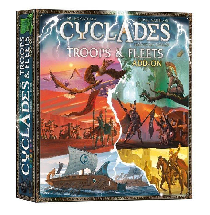 Кіклади. Легендарне видання - Загони і флот (Cyclades: Troops & Fleets)