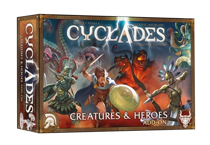 Кіклади. Легендарне видання - Монстри і герої (Cyclades: Creatures & Heroes)