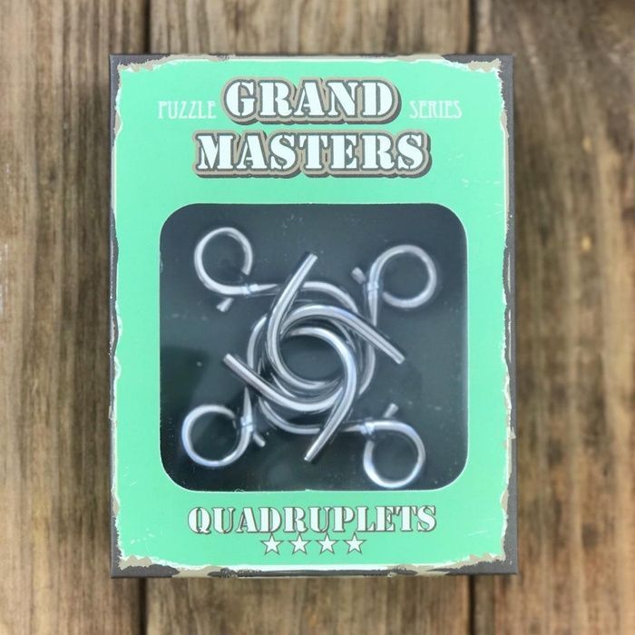 Головоломка Grand Master Puzzles QUADRUPLETS green (зелена)