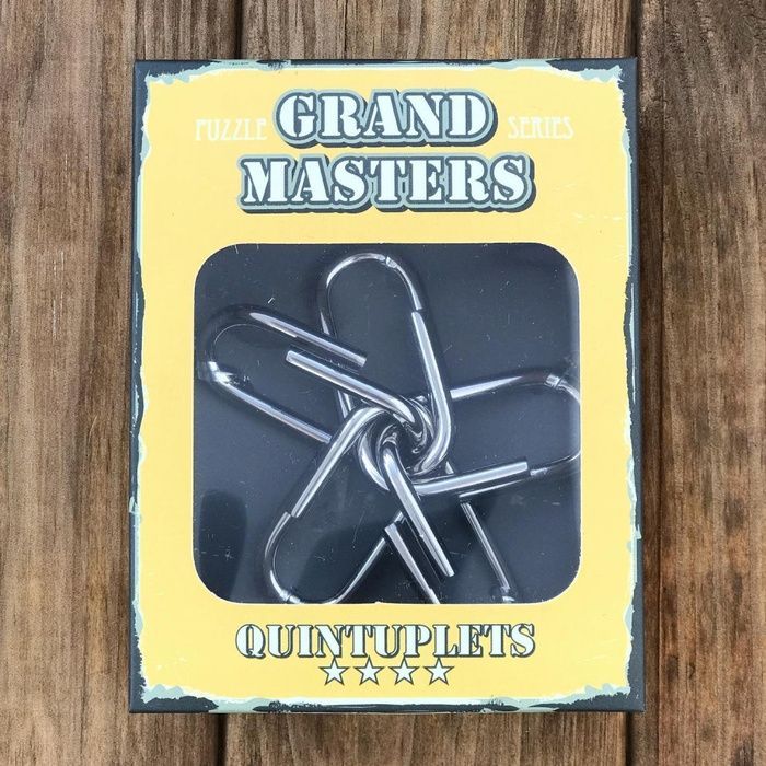 Головоломка Grand Master Puzzles QUINTUPLETS yellow (жовта)