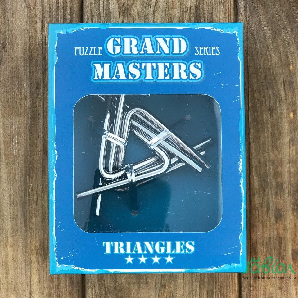 Головоломка Grand Master Puzzles TRIANGLES blue (синя)