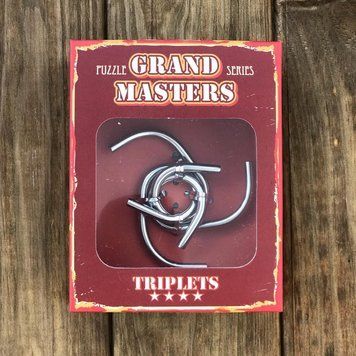 Головоломка Grand Master Puzzles TRIPLETS red (червона)