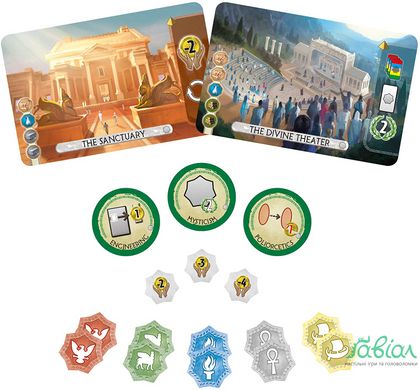7 Чудес: Дуель. Пантеон (7 Wonders Duel: Pantheon)