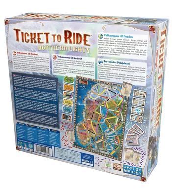 Ticket to Ride: Northern Lights EN (Квиток на потяг: Північне сяйво)