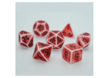 Набір кубиків - Ancient 7 Dice Set - Red