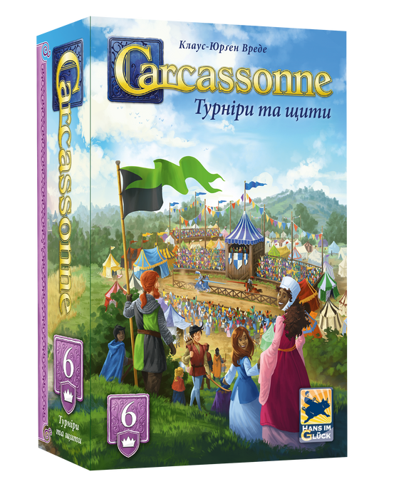 Доповнення Каркасон: Турніри та щити №6 (Carcassonne: Jousts and Crests)