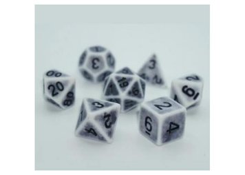 Набір кубиків - Ancient 7 Dice Set - White