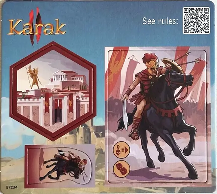 Промонабір для гри Таємниці замку Карак І і ІІ (Karak II: Victorius and Darius &ndash; Promo Characters)