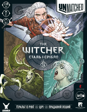 Unmatched: Відьмак (The Witcher). Сталь і срібло (Steel and Silver)